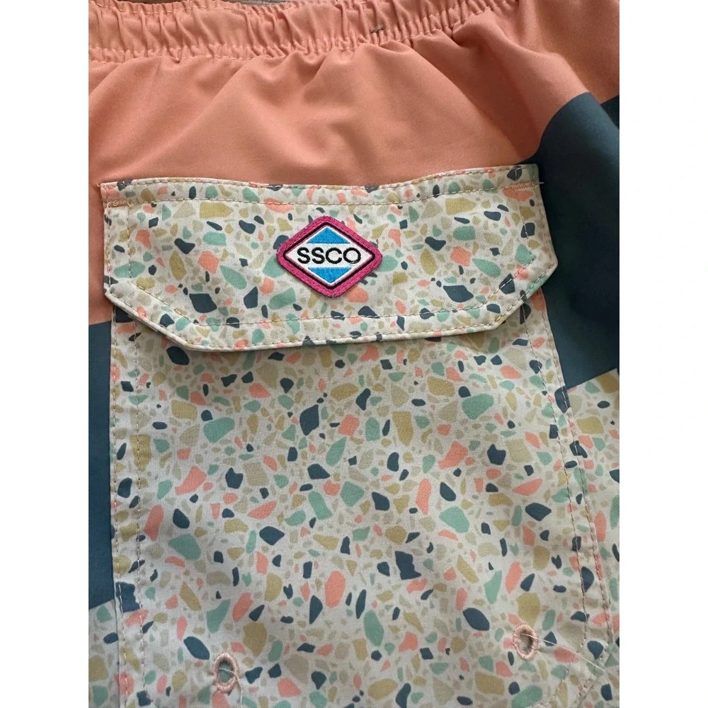 SSCO southern shirt co swim trunks‎ with lining 6